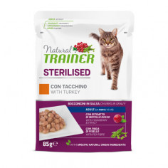 NATURAL TRAINER sterilised tacchino 85 G Miglior Prezzo