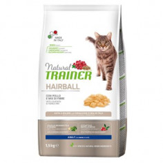 NATURAL TRAINER hairball pollo fresco e mix di fibre 300 G