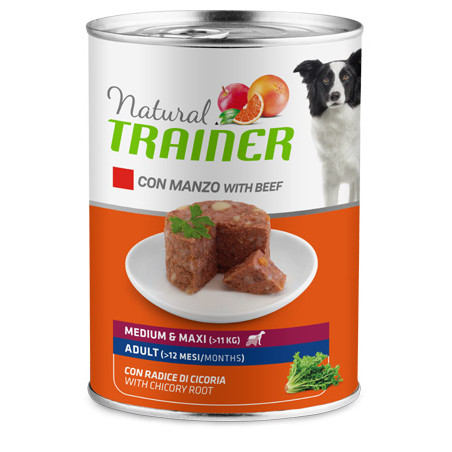 NATURAL TRAINER adult beef 400 g, shop Online