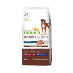 NATURAL TRAINER Dog Medium & Maxi Adult Trout & Potatoes 3 KG