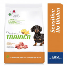 TRAINER NATURAL CANE SENSITIVE SMALL/TOY ADULT MAIALE 2KG
