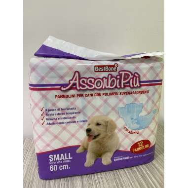 ASSORBIPIU' PANNOLINI PER CANI S Miglior Prezzo