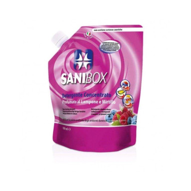 SANIBOX DETERGENTE IGIENIZZANTE LAMPONE E MIRTILLO 1L Miglior