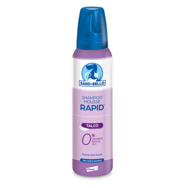 Sano E Bello Shampoo Mousse Rapid talcum powder 300 ml, shop