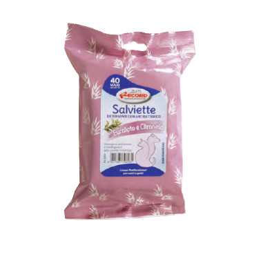 Cleansing Wipes with Eucalyptus and Lemongrass 40pcs, shop
