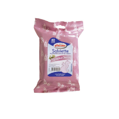 Cleansing Wipes with Eucalyptus and Lemongrass 40pcs, shop