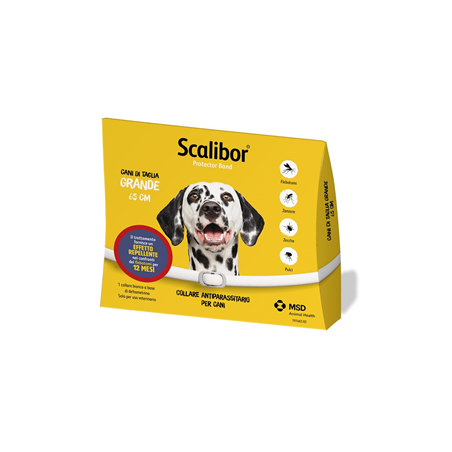 Scalibor Protector band (65 cm) Antiparasitic collar for dogs