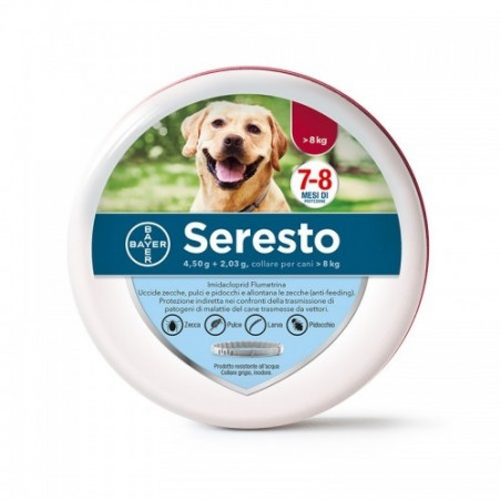Bayer Seresto for dogs over 8 kg (70 cm), shop Online
