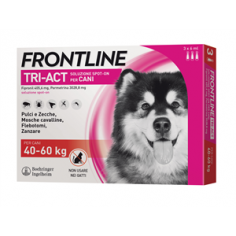Frontline tri-act 40/60 kg (3pipette) Antiparassitario per cani