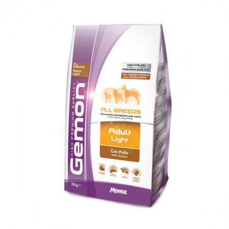 MONGE GEMON ADULT LIGHT 3 KG Miglior Prezzo