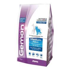 MONGE GEMON MEDIUM ADULT TONNO E RISO 3KG Miglior Prezzo