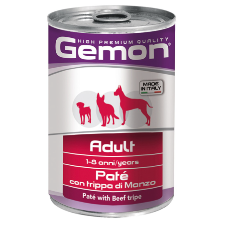 MONGE GEMON ADULT MANZO PATE' GR400x24 Miglior Prezzo
