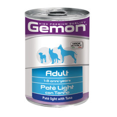 MONGE GEMON LIGHT TONNO PATE' GR400X24 Miglior Prezzo