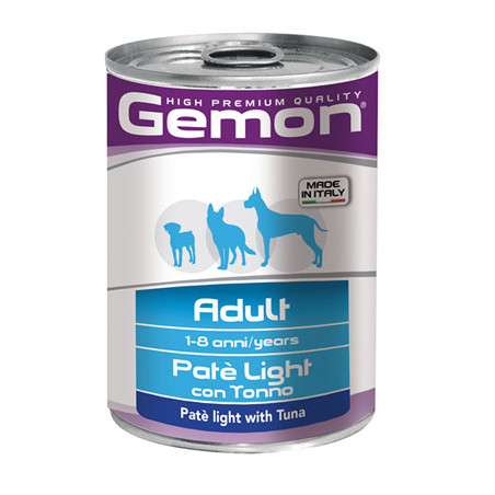 MONGE GEMON LIGHT TONNO PATE' GR400X24 Miglior Prezzo
