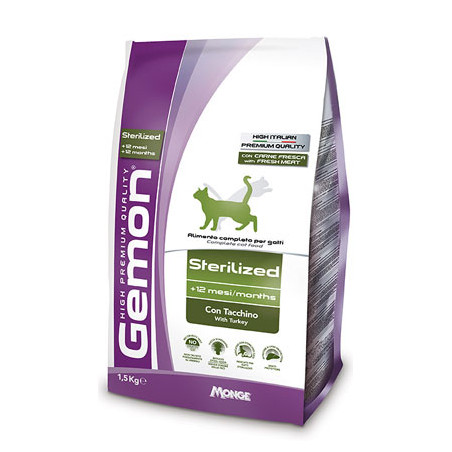 MONGE GEMON STERILIZED 2KG Miglior Prezzo