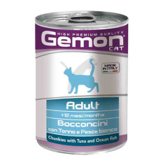MONGE GEMON ADULT COMPLETE TUNA AND SALMON GR400X24, shop Online
