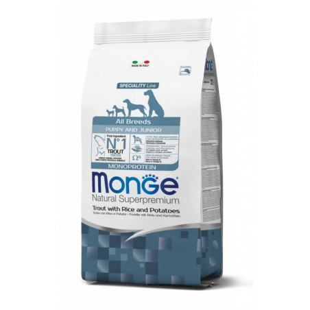 MONGE ALL BRE PUPPY E JUNIOR TROTA 2,5KG Miglior Prezzo