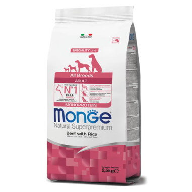 MONGE ALL BRE MANZO 2,5KG Miglior Prezzo