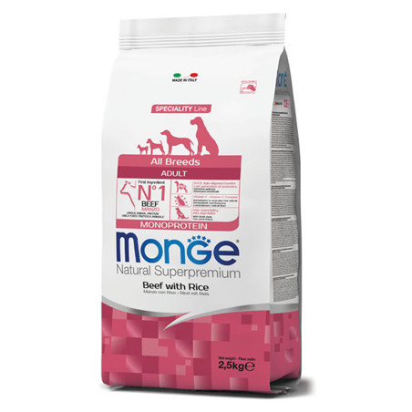 MONGE ALL BRE MANZO 2,5KG Miglior Prezzo