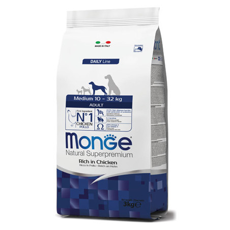 MONGE MEDIUM ADULT 3KG, shop Online