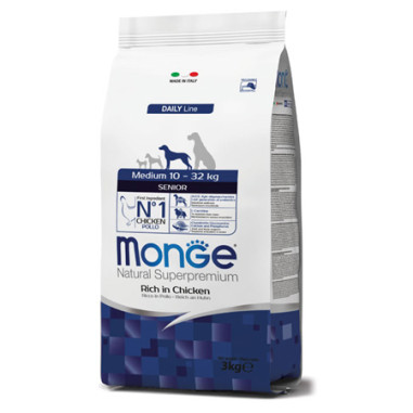 MONGE MEDIUM SENIOR 3KG, shop Online