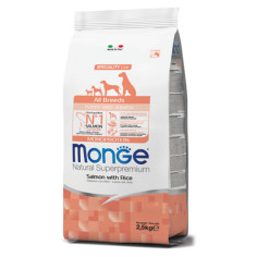 MONGE ALL BREEDS PUPPY E JUNIOR SALMONE 800G Miglior Prezzo