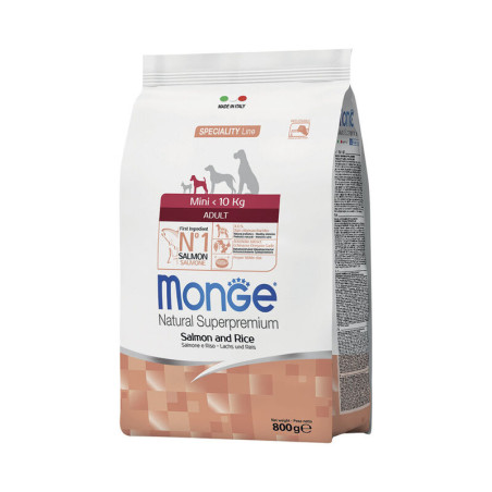MONGE MINI ADULT SALMONE 800G Miglior Prezzo