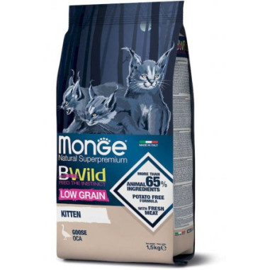 MONGE BWILD CAT KITTEN OCA 1,5KG Miglior Prezzo