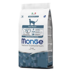 MONGE CAT NATURAL MONOPROTEIN STERILISED TROUT 1.