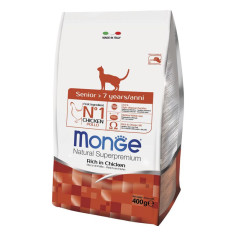 MONGE CAT SENIOR 400G, shop Online