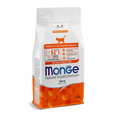MONGE KITTEN ANATRA 400G Miglior Prezzo