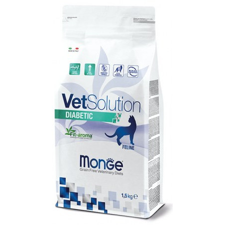 MONGE VETSOLUTION FELINE DIABETIC 400G Miglior Prezzo