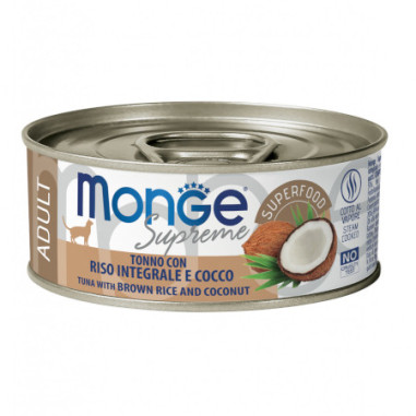 MONGE SUPREME STERILISED TONNO RISO COCCO 80GR Miglior Prezzo