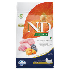 FARMINA N&D PUMPKIN ADULT MINI LAMB 800GR, shop Online