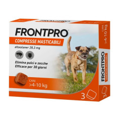 FRONTPRO 4-10 KG 3 COMPRESSE ANTIPARASSITARIE Miglior Prezzo