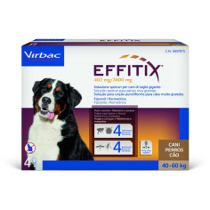 EFFITIX X LARGE 40/60KG (24 pipettes) antiparasitic, shop Online