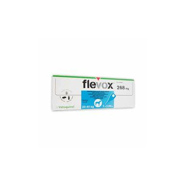 FLEVOX SPOT-ON DOGS (20-40 KG) 1 pipette, shop Online