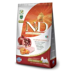 FARMINA N&D PUMPKIN ADULT MINI CHICKEN 2.