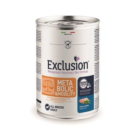 EXCLUSION CANE DIET METABOLIC MOBILITY ADULT MAIALE FIBRE 400GR