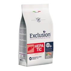 EXCLUSION CANE DIET HEPATIC M/L ADULT MAIALE RISO PISELLI 2KG