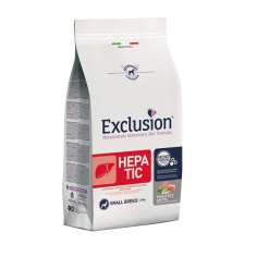 EXCLUSION CANE DIET HEPATIC S MAIALE RISO PISELLI 2KG Miglior