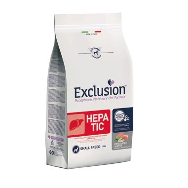 EXCLUSION DOG DIET HEPATIC S PORK RICE PEAS 2KG, shop Online