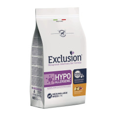EXCLUSION CANE DIET HYPOALLERGENIC M/L ADULT ANATRA PATATE 2KG