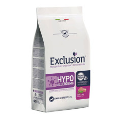 EXCLUSION CANE DIET HYPOALLERGENIC S ADULT MAIALE PISELLI 7KG