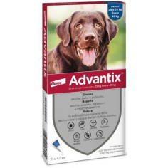Advantix blue 25/40 kg (6 pipettes) Antiparasitic for dogs