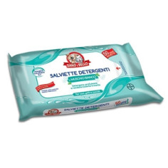 SANO E BELLO SALVIETTE DETERGENTI MUSCHIO BIANCO 50 PEZZI