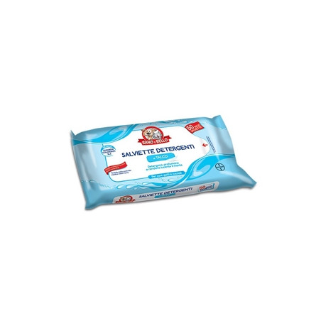 SANO E BELLO TALCUM POWDER CLEANSING WIPES 50 PIECES, shop
