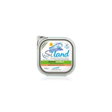 SILAND DOG DERMOCORTIPET DEER PÂTÉ POTATOES 300GR (TRAY), shop