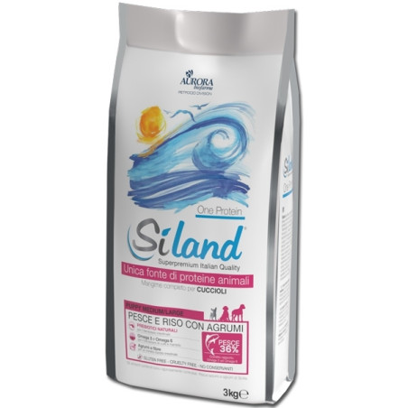 SILAND DOG MEDIUM/LARGE PUPPY FISH RICE CITRUS 3KG, shop Online