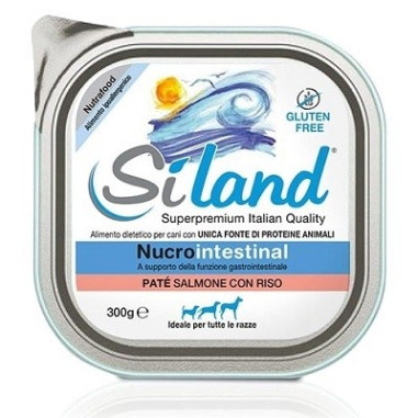 SILAND CANE NUCROINTESTINAL ALL BREEDS SALMON RICE PATE 300GR
